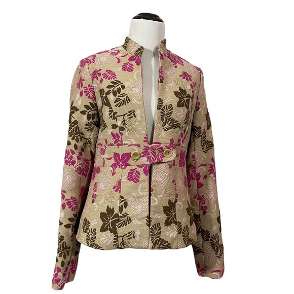Vintage Liquid Floral Jacket - 6 - Picture 11 of 12